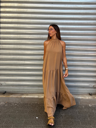 Maxi Dress Tessa 2.0 camel