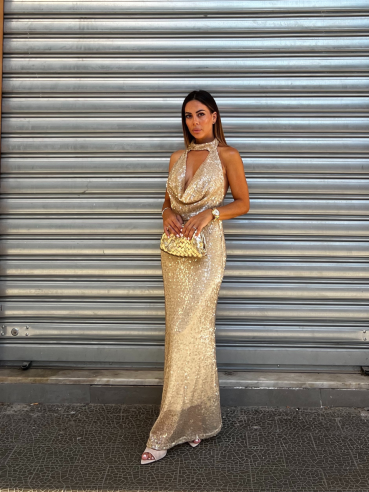 Dress Partenope oro