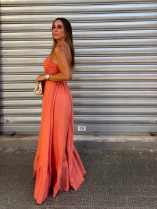 Dress Zaira 2.0 salmone 2