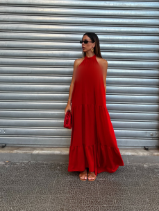 Maxi Dress Tessa 2.0 rosso