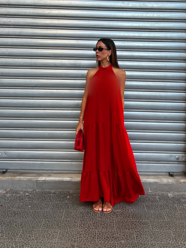 Maxi Dress Tessa 2.0 rosso