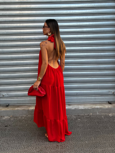 Maxi Dress Tessa 2.0 rosso