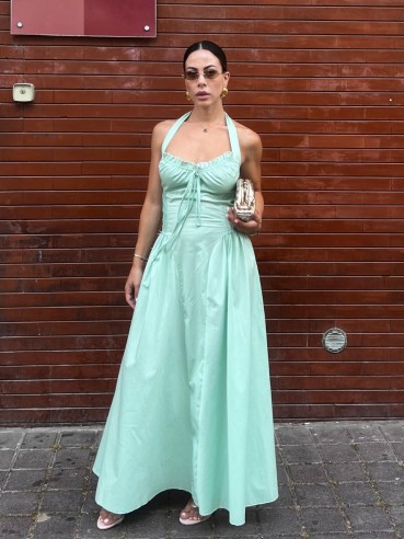 Dress Maria latte&menta