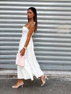 Midi Dress Lucy bianco 2