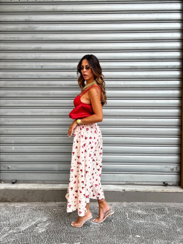 Skirt Giada rosa