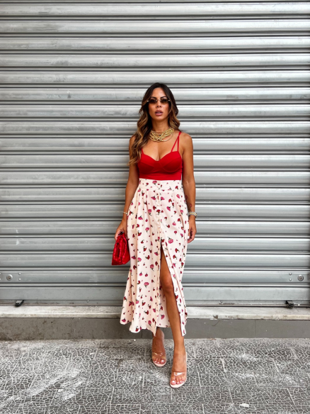 Skirt Giada rosa Skirt Giada rosa