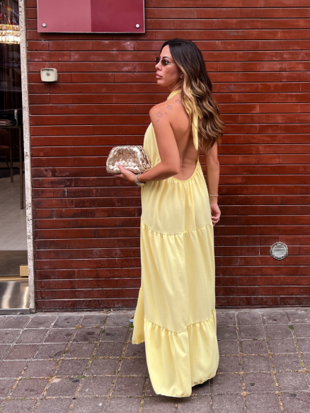Maxi Dress Tessa 2.0 giallo Maxi Dress Tessa 2.0 giallo