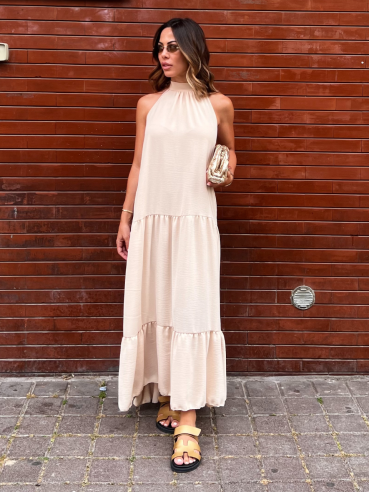 Maxi Dress Tessa 2.0 beige