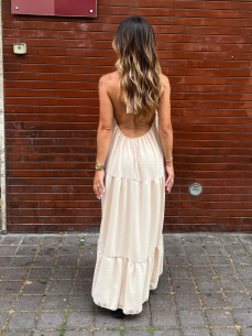 Maxi Dress Tessa 2.0 beige 2