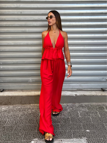 Coordset Flavia rosso