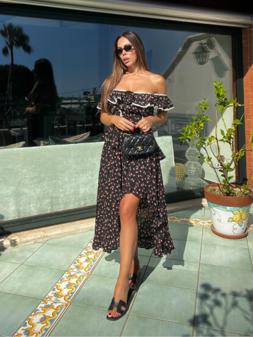 Midi Dress Flora