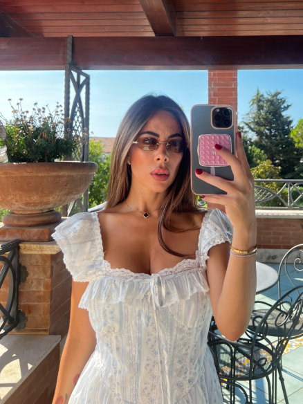 Mini Dress Giuditta cielo