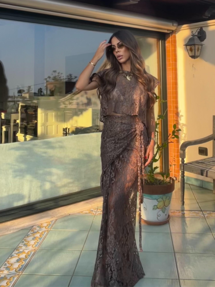 set pizzo luxury choco