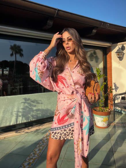 Dress portafoglio Moon