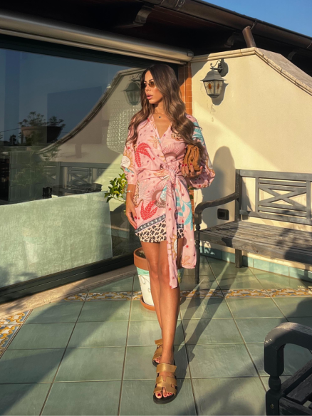 Dress portafoglio Moon