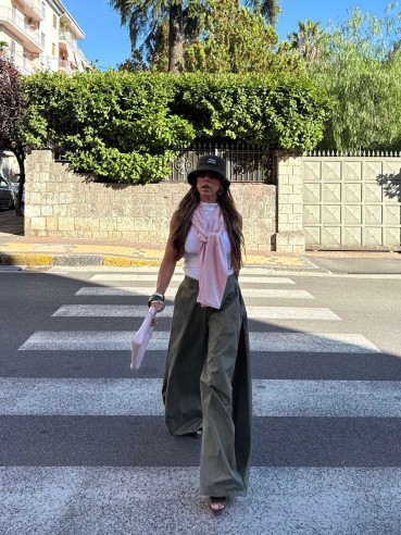 Pantalone Aurora verde