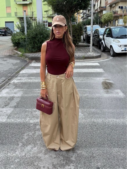 Pantalone Aurora beige Pantalone Aurora beige