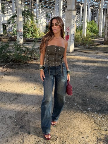 Denim sabbiato scuro ML268