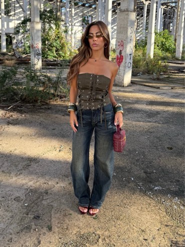 Denim sabbiato scuro ML268