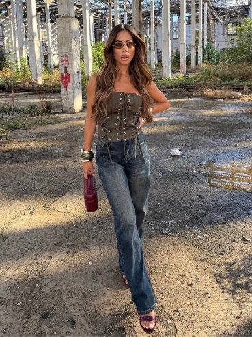 Denim sabbiato scuro ML268