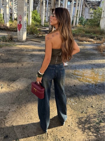Denim sabbiato scuro ML268