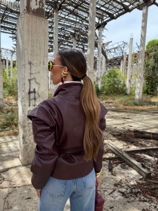 Chiodo Vanessa bordeaux 2