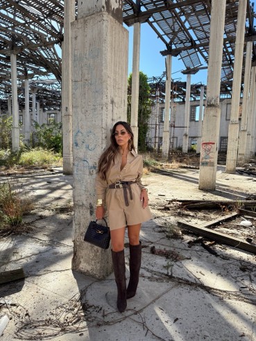 Jumpsuit Sole camel