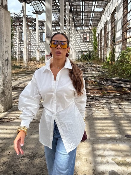 Camicia Mirea bianca Camicia Mirea bianca