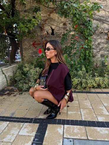 Set Noemi bordeaux