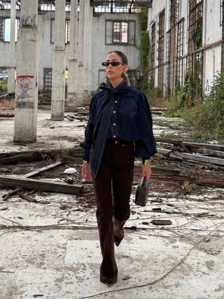 Jeans Kate zampa choco