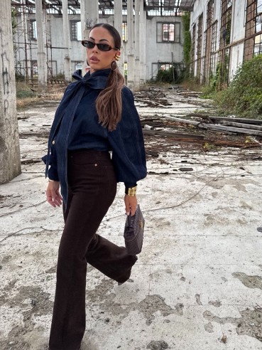 Jeans Kate zampa choco