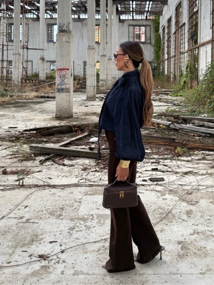 Jeans Kate zampa choco