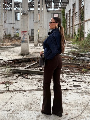 Jeans Kate zampa choco