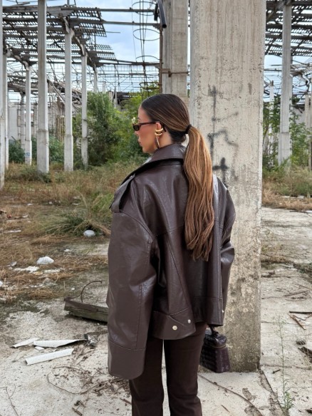 Chiodo Artemide vernice Choco