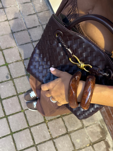 Bracciale marrone