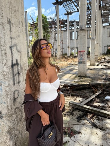 Body Skim Giulia bianco