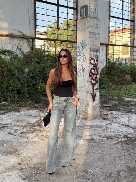 Denim vita media 3841