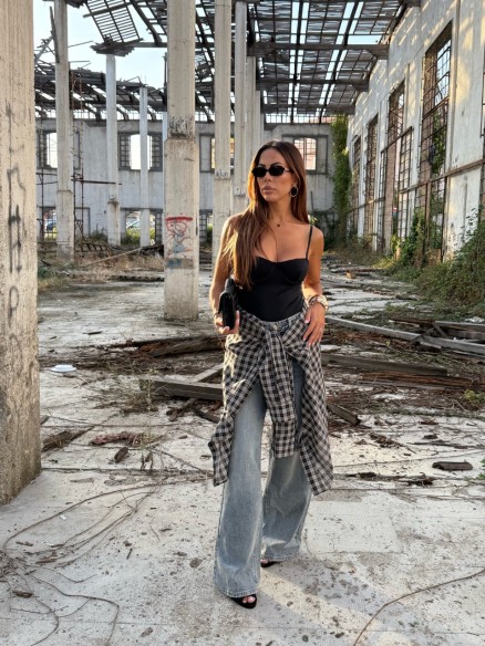 Denim vita media 3841