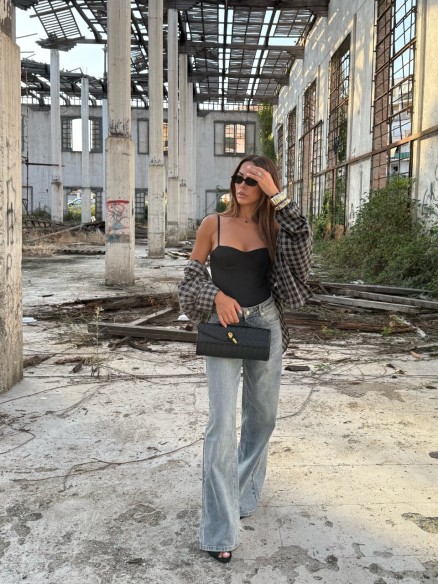 Denim vita media 3841