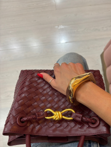 Bracciale onda grande quadrato