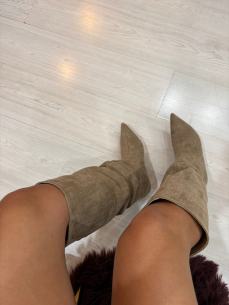 Stivali suede chiari 2