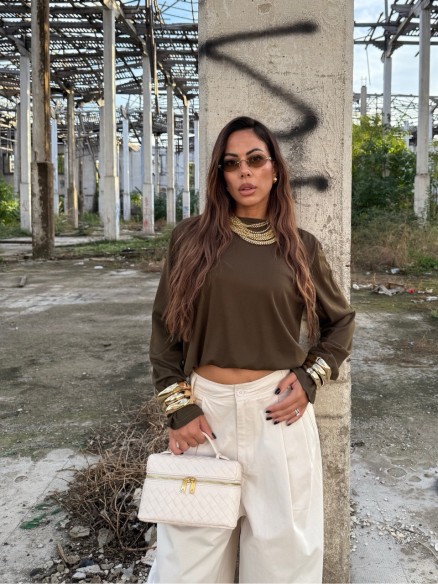 T-shirt My star verde