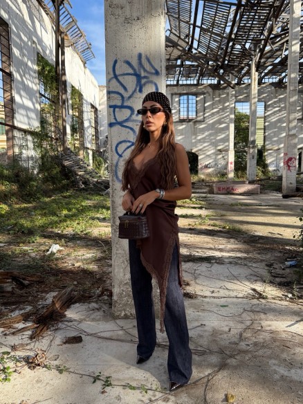 Mini Dress Amie Choco