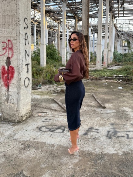 Longuette Bruna Denim