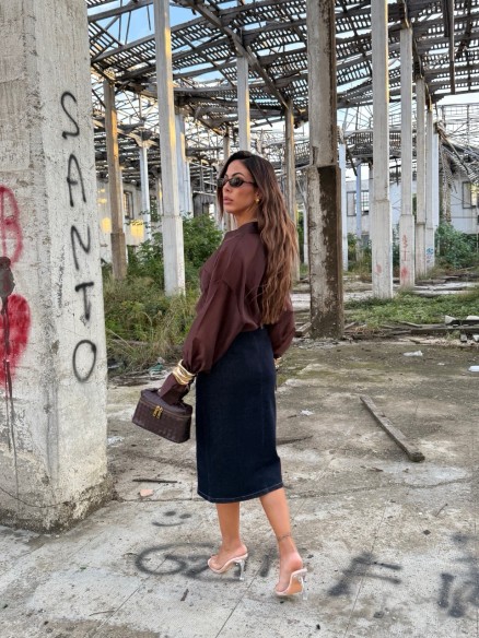 Longuette Bruna Denim