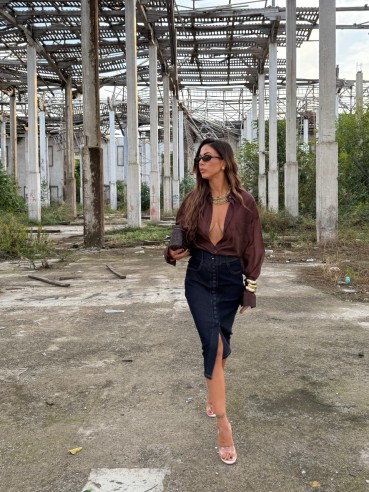 Longuette Bruna Denim