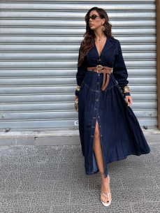 Midi Dress Giorgia denim 2