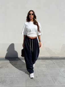 Panta balloon Kamila blu 2