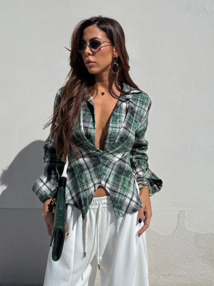 Camicia Zaira verde