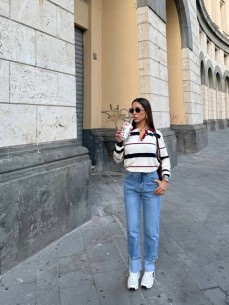 jeans piegone chiaro